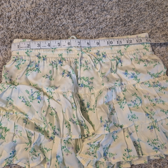 Off Season Sale Pink! Ruffle Skirt - Picture 6 of 6